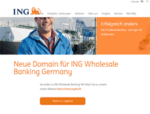 Tablet Screenshot of ingbank.de