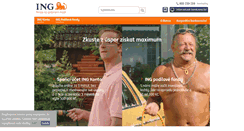 Desktop Screenshot of ingbank.cz