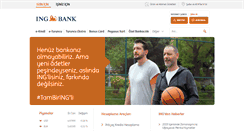 Desktop Screenshot of ingbank.com.tr