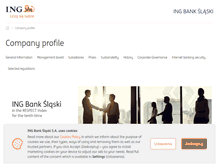 Tablet Screenshot of en.ingbank.pl